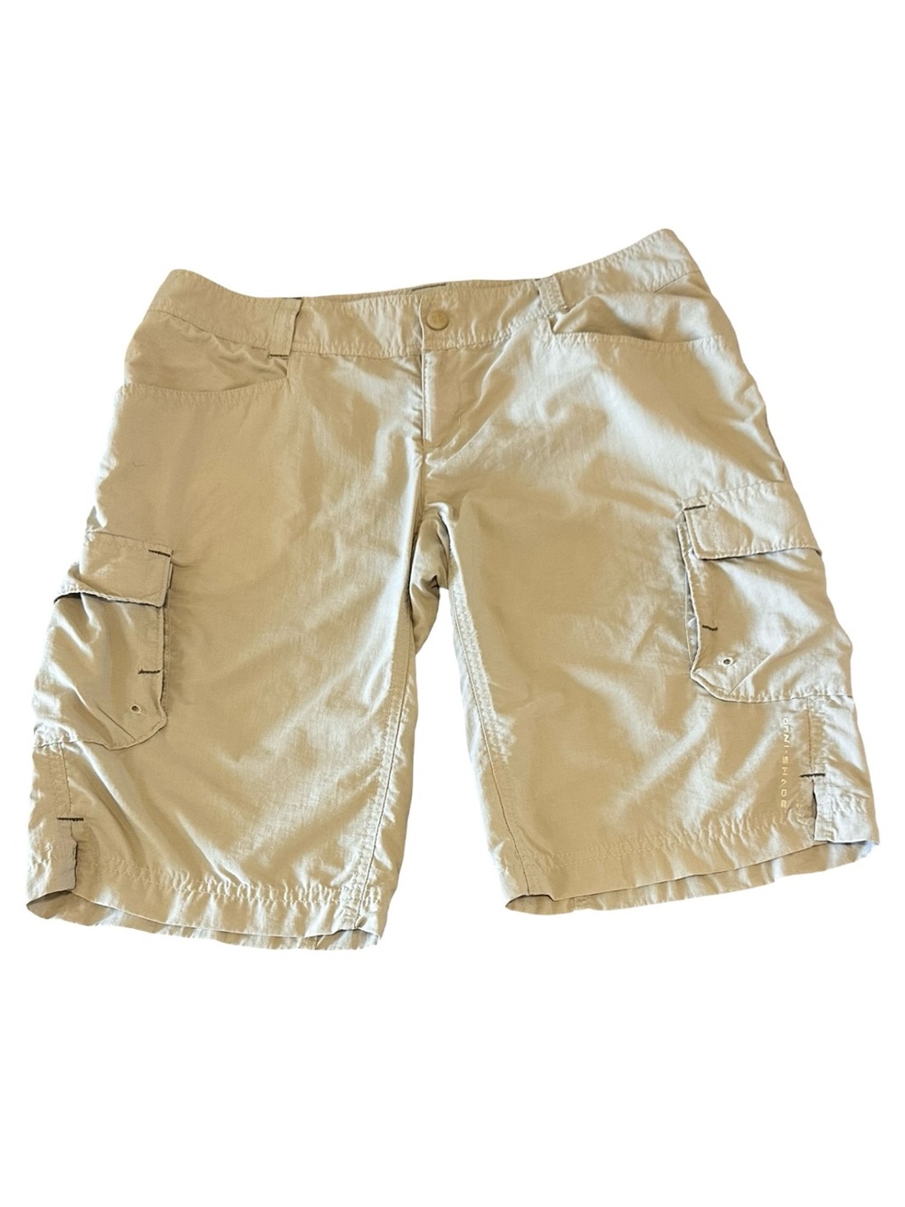 The North Face Tan Cargo Shorts - Women's Outdoor Utility Style
